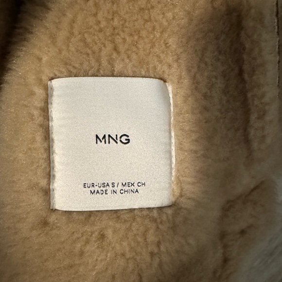 Mango jacket with shearling-effect lining - Picture 6 of 6